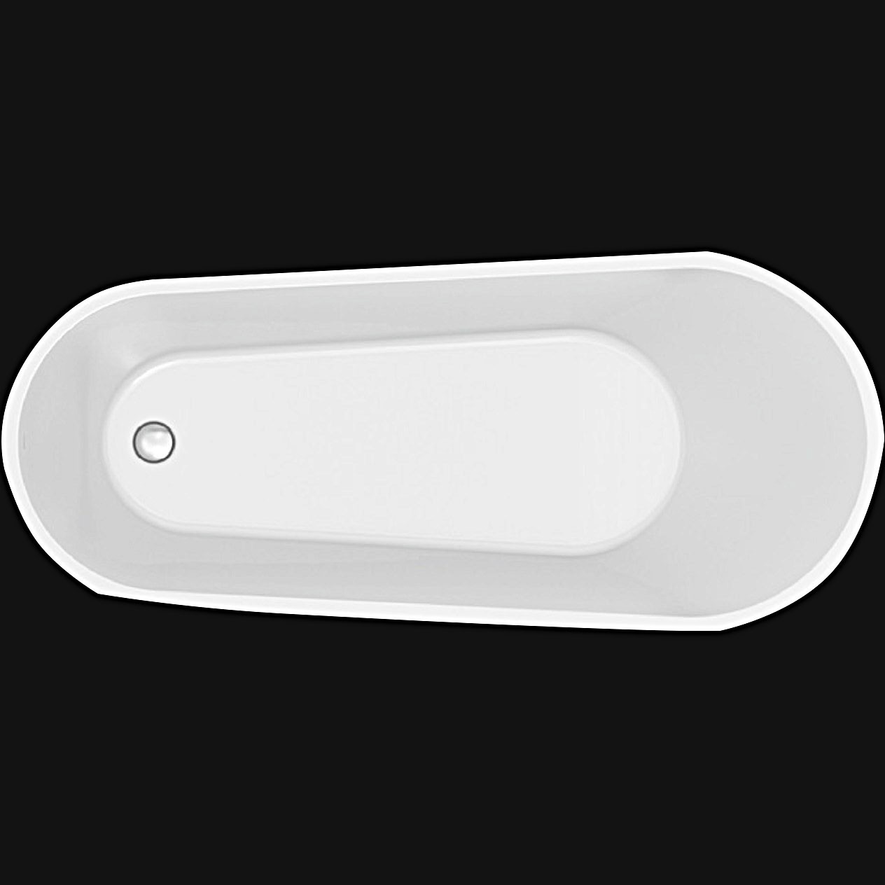 Cool Acrylic Freestanding Bathtub Made in Turkey
